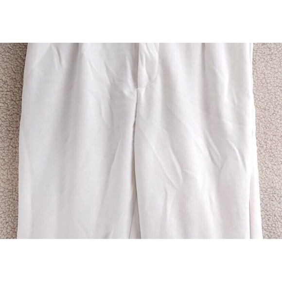 White‎ Athletic Pants with Knee Pads Women's Size S Polyester Sportswear - Picture 6 of 12